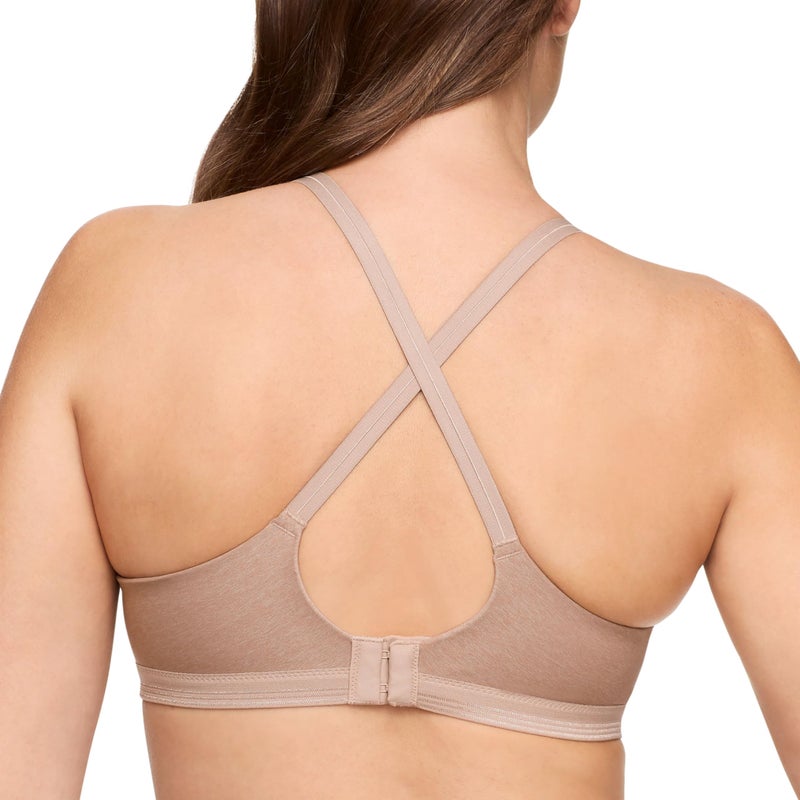 Warner's Women's Play It Cool Stay Cool and Dry Wireless Lift Comfort Bra RN3281A, Toasted Almond, 34C - Image 2